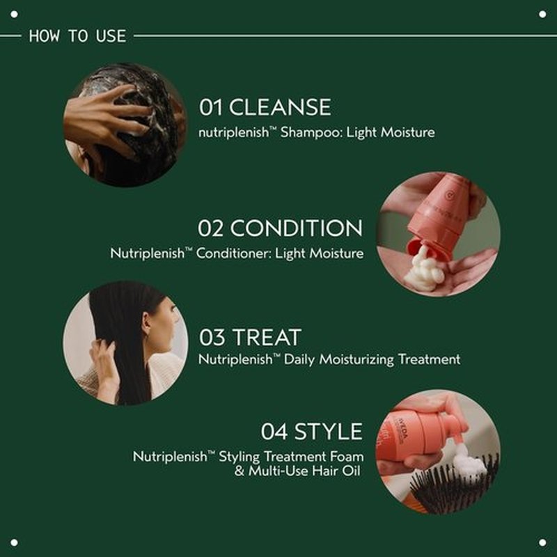 Aveda Nutriplenish Styling Foam - Nourishing Treatment for Healthy, Voluminous Hair