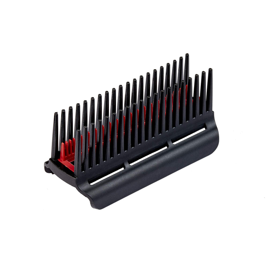 Red by Kiss 1875 Ceramic Ionic Hair Styler, Blow Dry Comb with 3 Attachments Including Detangler Pik, 4 Heat Settings & Cool Shot for Fast Drying, Straightening & Silk Press on All Hair Types