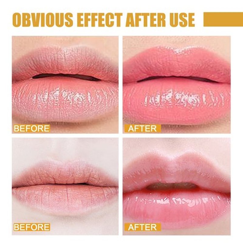 4Pcs Lip Balm Honey Pot, Propolis Moisturizing Honey Lip Mask Lip Balm, Reduces Lip Lines, Prevention Dry and Cracked Lip Scrubs Exfoliator. …