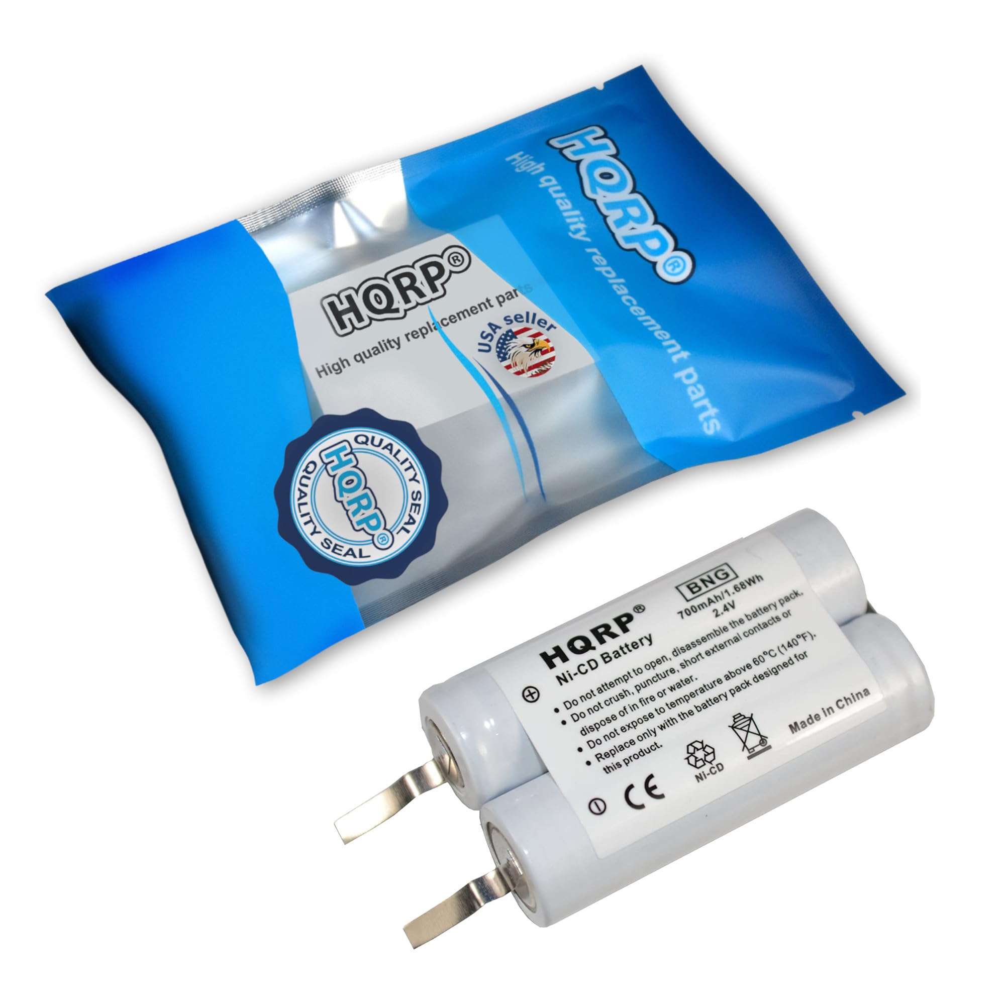 HQRP Battery Compatible with Philips Norelco 6863XL 6865XL 6866XL 6867XL 6885XL 6886XL HQ8885 Razor/Shaver Plus Screwdriver