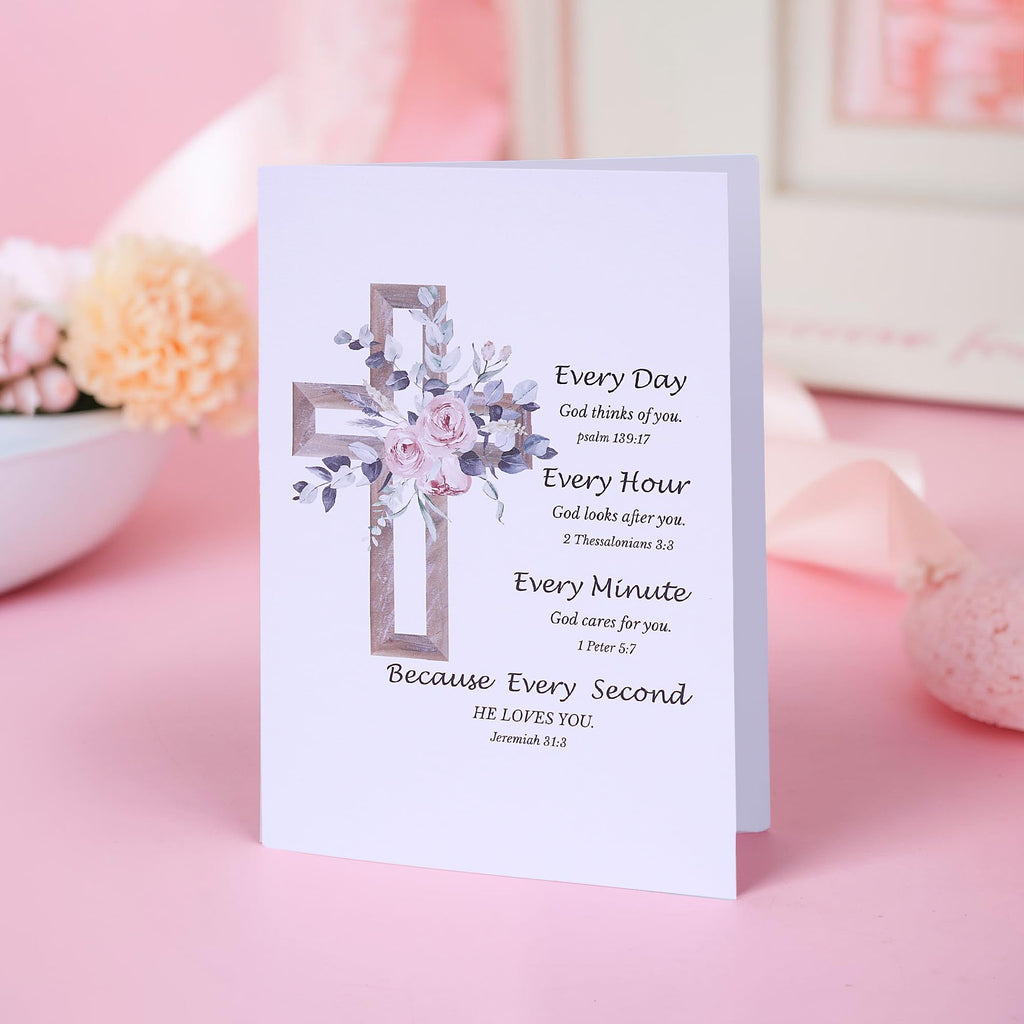 Joybuty Christian Gifts for Women Faith, Inspirational Religious Gifts for Women, Catholic Spiritual Gifts, Faith Based Gift Baskets, Baptism Mothers Day Birthday Gift Set for Mom Sister Friend Wife