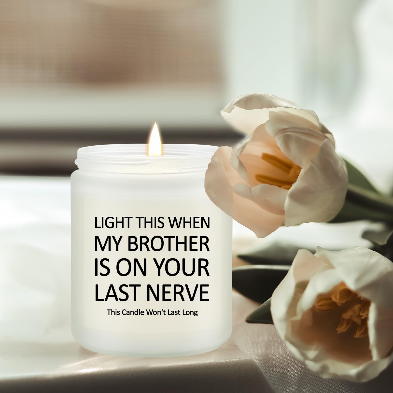 Volufia Sister in Law Gifts - Mothers Day, Christmas, Birthday, Wedding Gifts for Sister in Law - Lavender Scented Candles