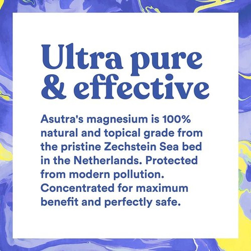 ASUTRA Muscle Pain Relief Cream, Cooling Menthol with Moisturizing Magnesium and Arnica Montana Oil, 3.4 oz