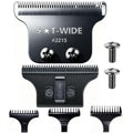 2215 Adjustable Replacement T Wide Blades Compatible with Wahl 5 Star Serise Detailer Li Trimmer 8081 and 8171 Models