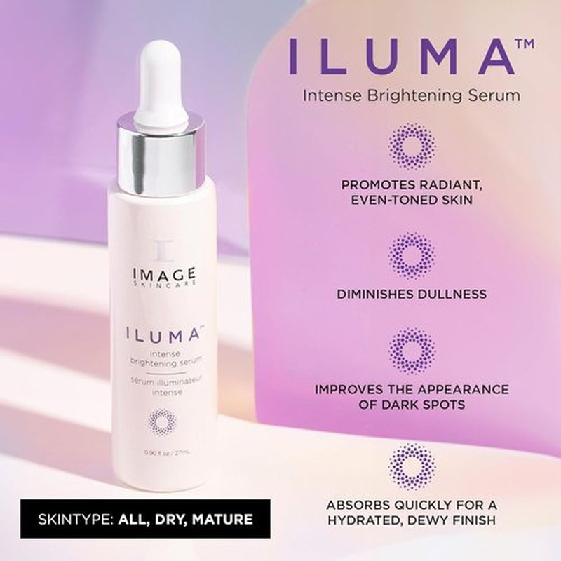 IMAGE Skincare ILUMA Brightening Serum - Reduces Dark Spots & Evens Skin Tone | 0.9 fl oz