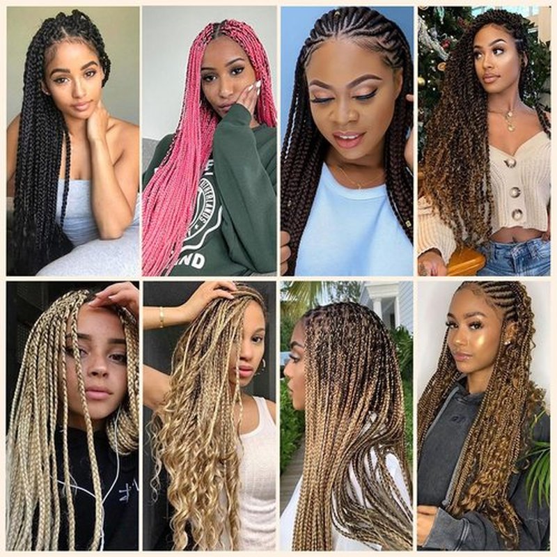 Alremyssy Blue Braiding Hair Pre Stretched 30 Inches Easy Braiding Hair Yaki Texture 8 Packs/Lot Braid Hot Water Setting Professional Synthetic Braiding Hair Extensions (3pcs,30",#Blue)