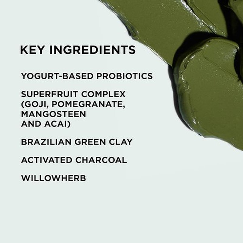 IMAGE Skincare I MASK - Purifying Probiotic Clay & Charcoal Facial Mask | Refine & Balance, 2 oz