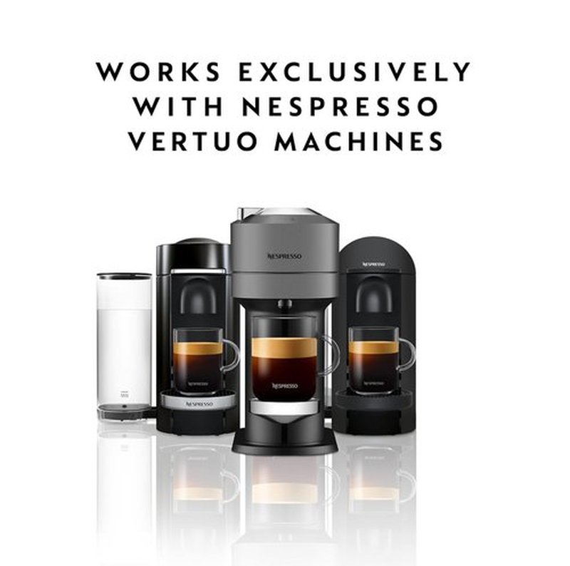 Nespresso Vertuo Double Espresso Chiaro - Medium Roast Coffee Pods, 30-Count, 2.7oz Brew