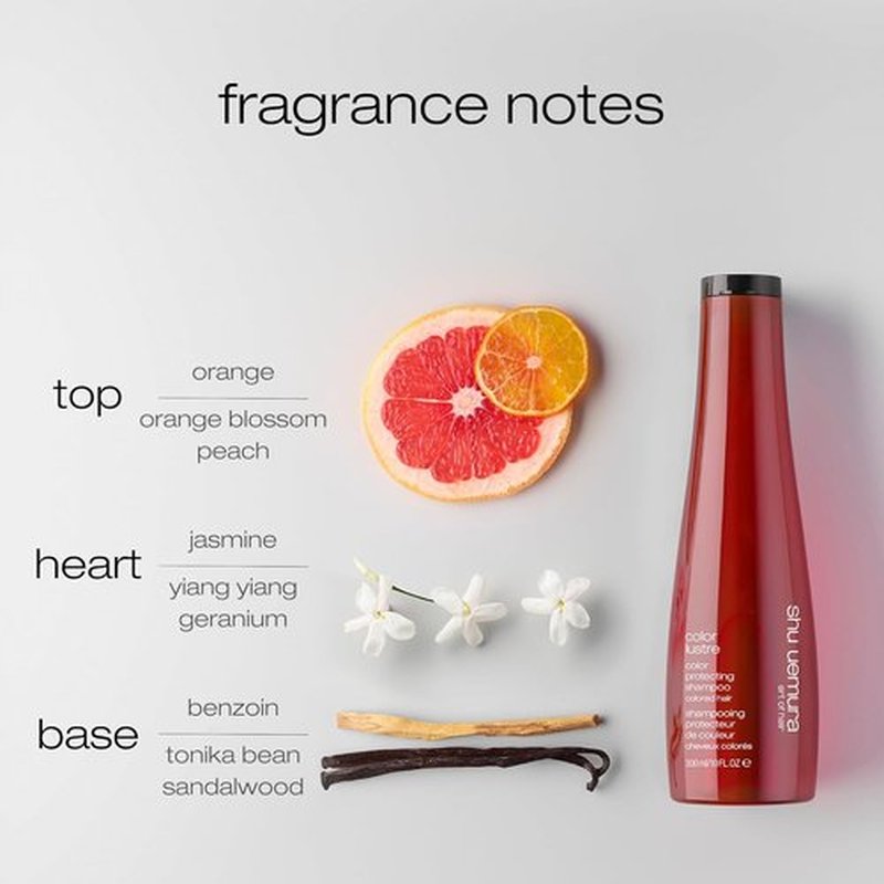 Shu Uemura Art of Hair Color Lustre Shampoo - Protects Vibrancy & Hydrates Color-Treated Hair, Sulfate-Free