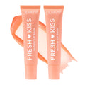ColourPop Fresh Kiss Glossy Lip Balm - Hydrating Lip Care Enriched with Peptides, Hyaluronic Acid, Shea Butter & Vitamin E for an Ultra-Cushiony Formula - Mango Sorbet (2 Count)