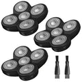Skiennix Replacement Blades for Electric Head Shaver - Quick Install, Durable Stainless Steel - 3-Pack for Close, Bump-Free Shave