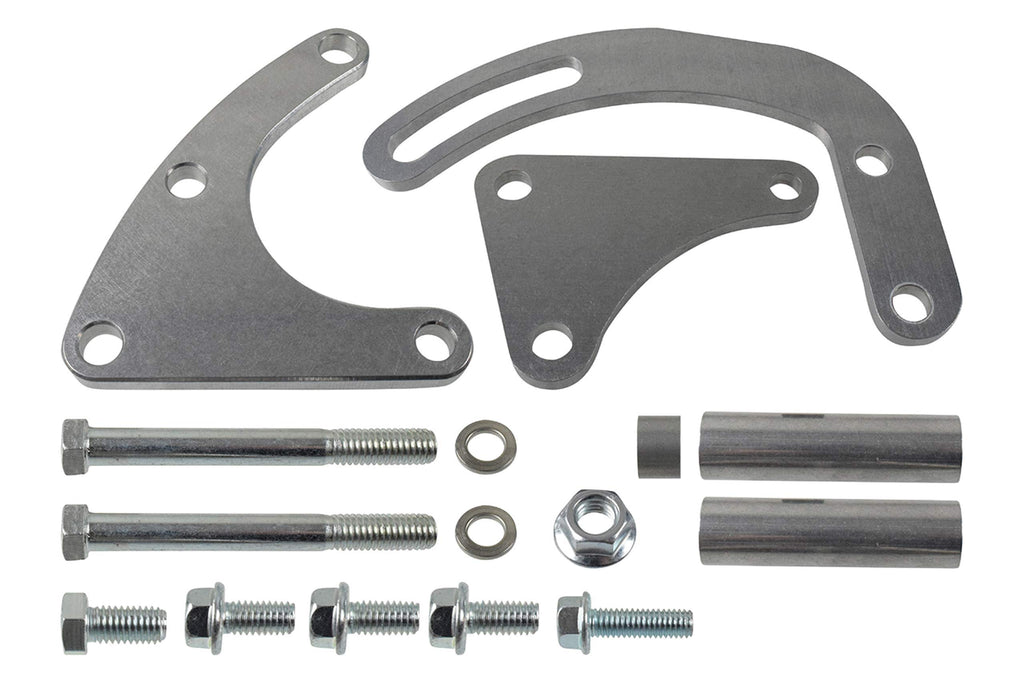 ICT Billet BBC Power Steering Pump Bracket - Electric Water Pump Billet Big Block Chevy 454 551421