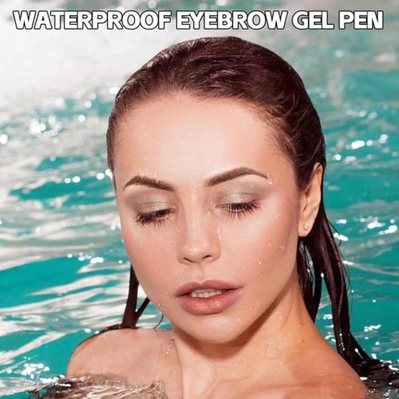 Boobeen Eyebrow Highlighter - Dual Color Contour Pencil & Illuminating Cream Pen for Natural Brows