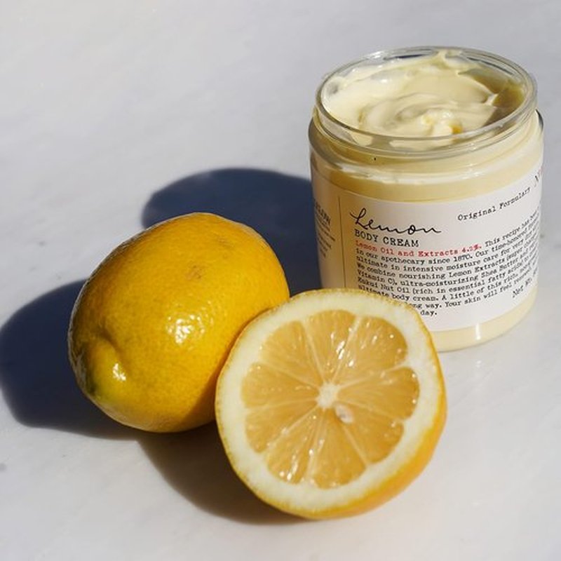 C.O. Bigelow Lemon Body Cream - Moisturizing Lotion for Dry Skin with Shea Butter | 8oz