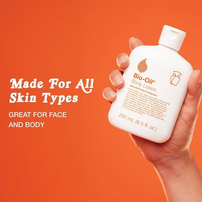 Bio-Oil Moisturizing Body Lotion - Ultra-Lightweight Hydration with Jojoba & Rosehip Oil | 8.5 Oz