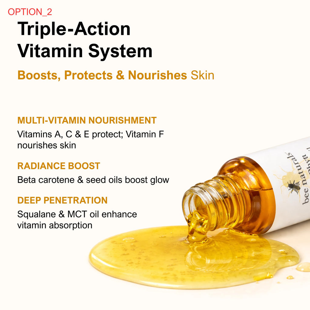 Revitalize & Nourish Bee Naturals Bio-Phyto Oil - Anti-Aging, Scar-Fading, Deep Hydration