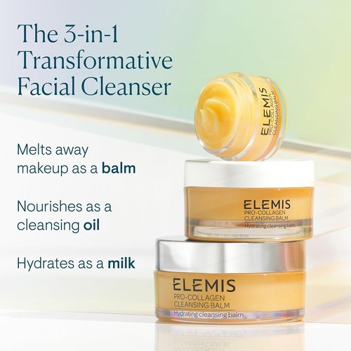 ELEMIS Pro-Collagen Cleansing Balm - Hydrating Makeup Remover & Deep Cleanser | 3.7 oz