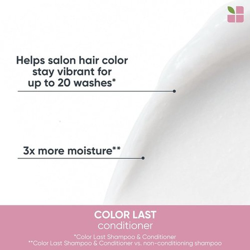 Biolage Color Last Shampoo & Conditioner Set - Protects Color & Maintains Vibrancy | Paraben & Silicone-Free | Vegan