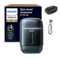 Philips Norelco Shaver 700 Series - Compact Electric Shaver with Lift & Cut System, Dual Steel Blades, Wet & Dry Use, Travel Case