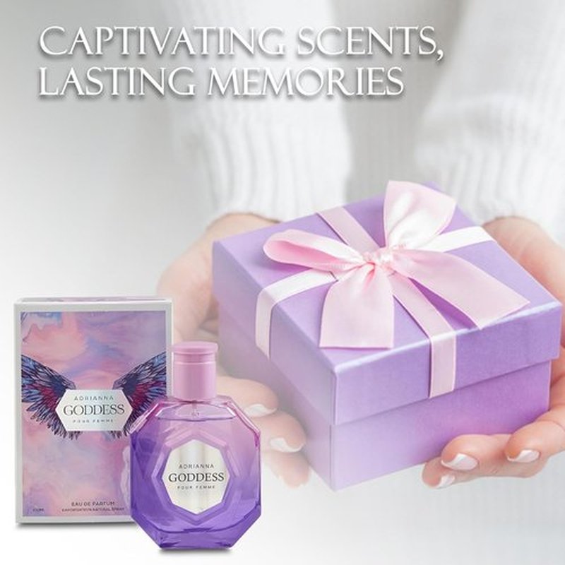 Adriana Goddess by A CENTER - Women's Eau De Parfum Spray | Floral & Sweet Scent - 100ML Gift for Her