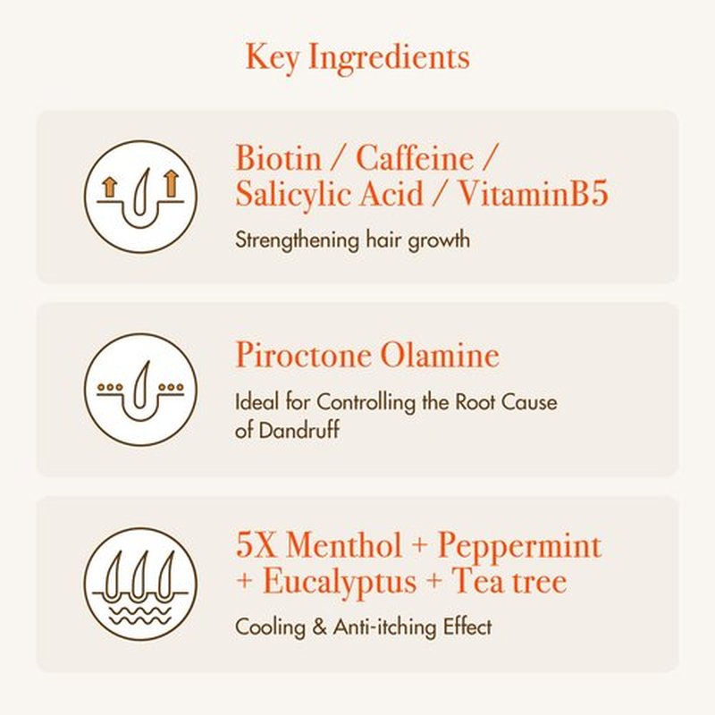 Red by Kiss Growth MD Scalp Conditioner, 5X Menthol for Flaky Scalp Relief & Thicker, Fuller Hair, Vitamins & Biotin Infused for Strengthening & Itch Relief, Vegan Formula & Cruelty Free (10oz)