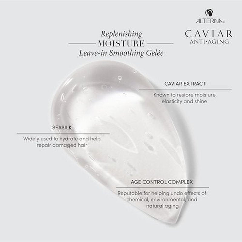 Alterna Caviar Anti-Aging Leave-In Smoothing Gelee - Lightweight, Sulfate-Free Moisture for Dry Hair