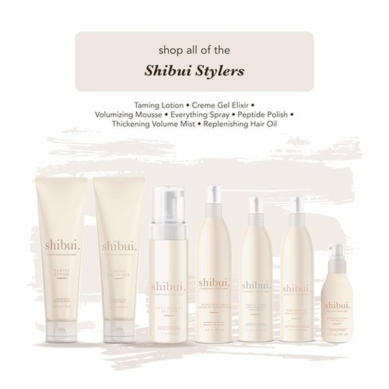 SHIBUI Volumizing Mousse - Weightless Lift & Color Protection for Fine to Medium Hair | 7 Fl Oz