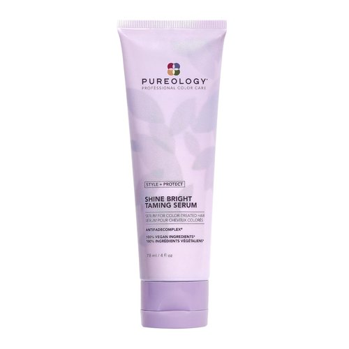 Pureology Style + Protect Shine Bright Taming Serum - Smooths Color-Treated Hair & Enhances Shine, Vegan