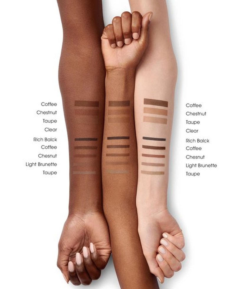 bareMinerals Strength & Length Serum-Infused Brow Gel, Brow Gel Infused with Plant-Based Strengthening Serum, Tints, Shapes + Defines Eyebrows, Vegan