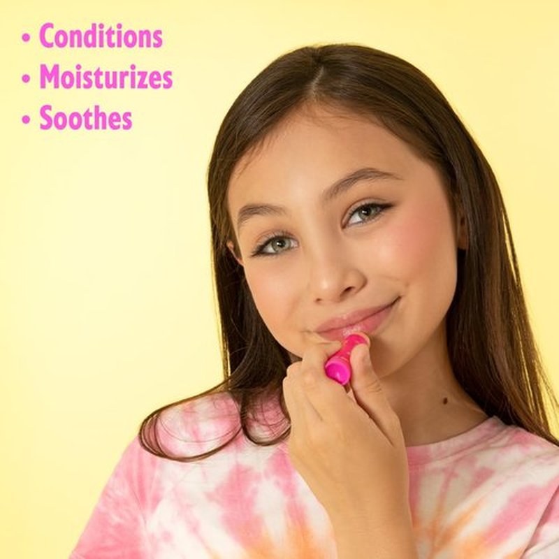 Lip Smacker Fruit Glaze Lip Oil - Ultra-Hydrating, High-Shine Finish, Plush Applicator, Non-Sticky Flavor - Banana