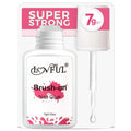 LOVFUL Extra Srong Brush on Nail Glue for Press Ons, Super Strength Nail Adhesive for Acrylic Press on Nails Tips - Salon Quality, Quick Drying, Long Lasting, Easy&Precise Application(7g/0.25oz)