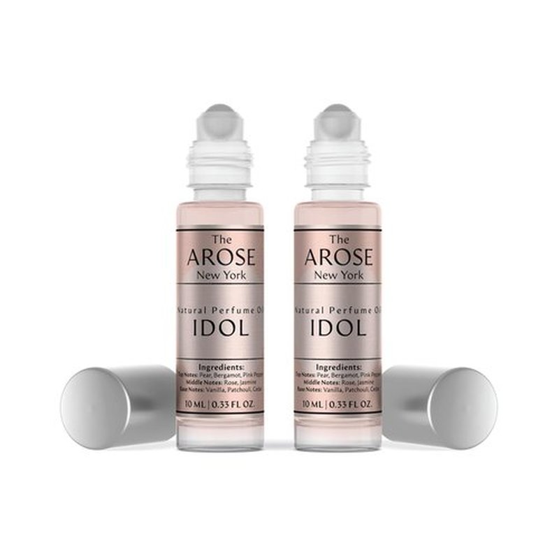 Idole Perfume Oil - Alcohol-Free, Vegan Fragrance | Long-Lasting Travel Size (20ml)