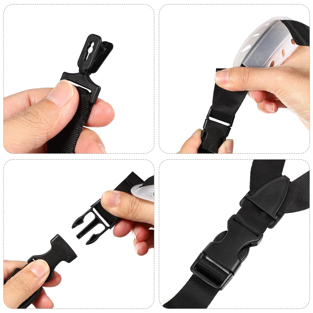 Uonlytech Hard Hat Chin Strap Universal Adjustable Safety Helmet Strap with Secure Fit for Construction and Industrial Use