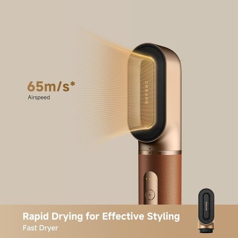 DREAME AirStyle Pro Hair Styler - High-Speed 110,000 RPM Motor with 3 Attachments | Luxury Travel Bag Included