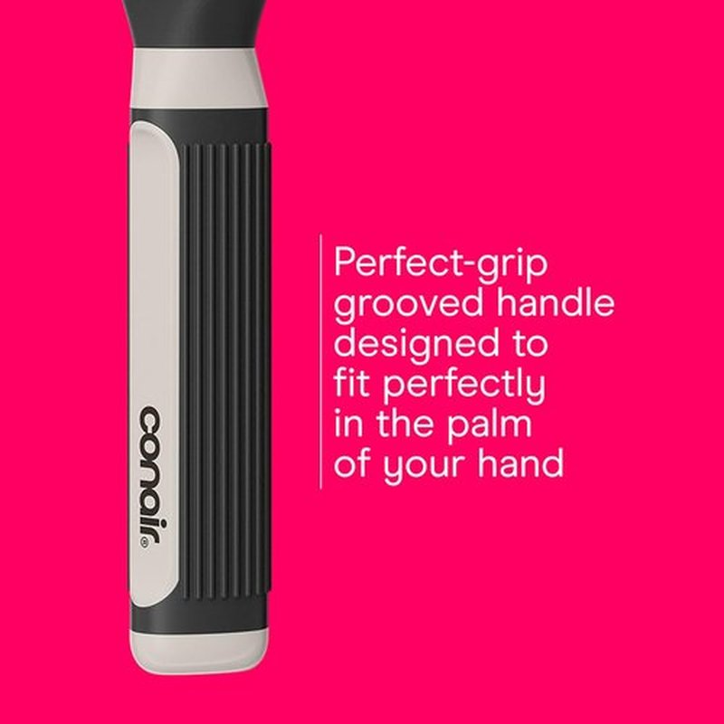 Conair Grip & Lift Vent Hairbrush Set - Full-Size & Mid-Size Nylon Bristle Brushes for Blowout Styling