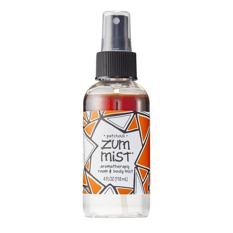 Indigo Wild Zum Mist Room & Body Spray - Aromatherapy Essential Oil - Patchouli Scent - 4 Fl Oz