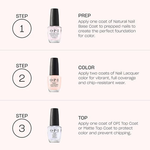 OPI Nail Lacquer - Classic Nail Polish in Yellow & Orange Shades | Fast Drying, Chip Resistant | 0.5 Fl Oz