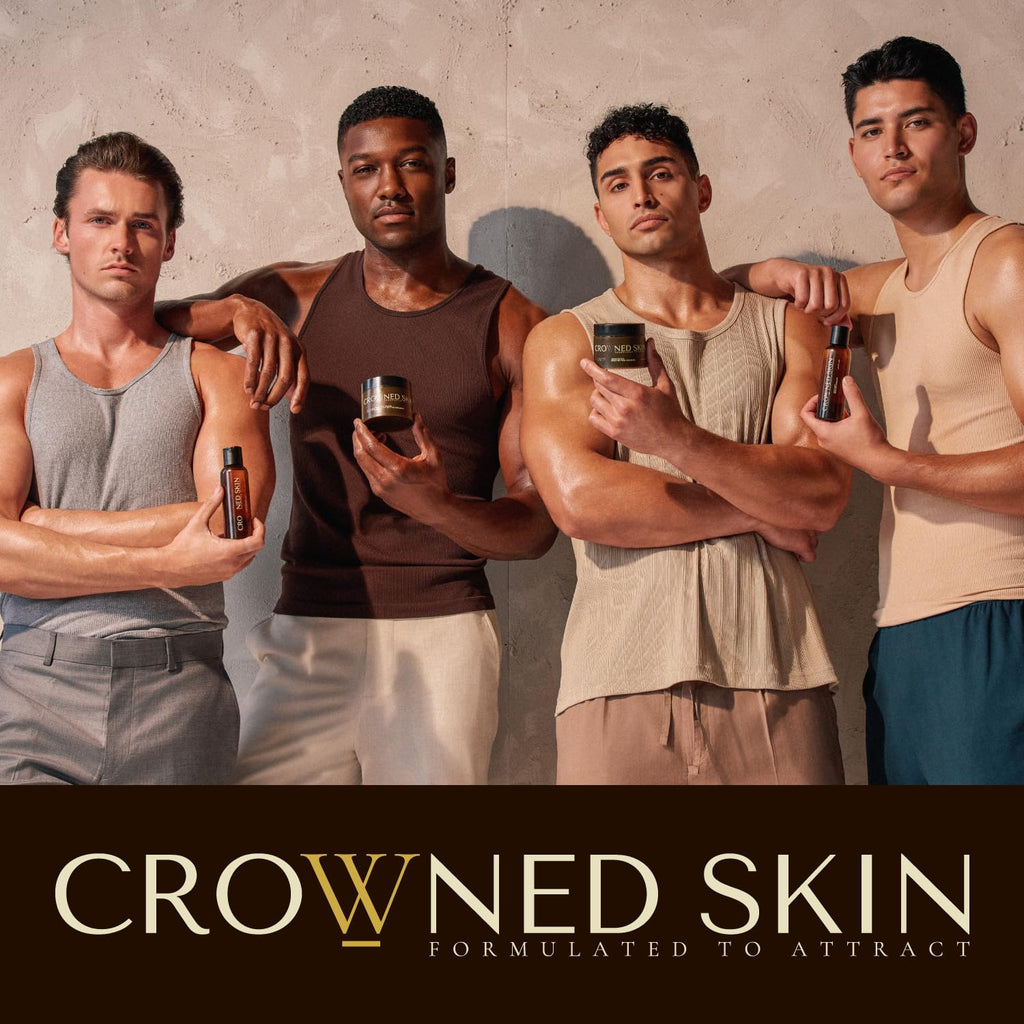 Crowned Skin Reign, King, and Monarch Body Butter Cologne Bundle | As Seen On Shark Tank | Skin Care Set with Warm, Nautical, & Spicy Scents | Natural Shea & Mango Butters | All-Day Fragrance