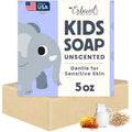 Skiennix Baby Soap - Natural Unscented Goat Milk Bar for Sensitive Skin | Gentle Eczema Relief & Moisturizing Oatmeal & Honey - Made in USA