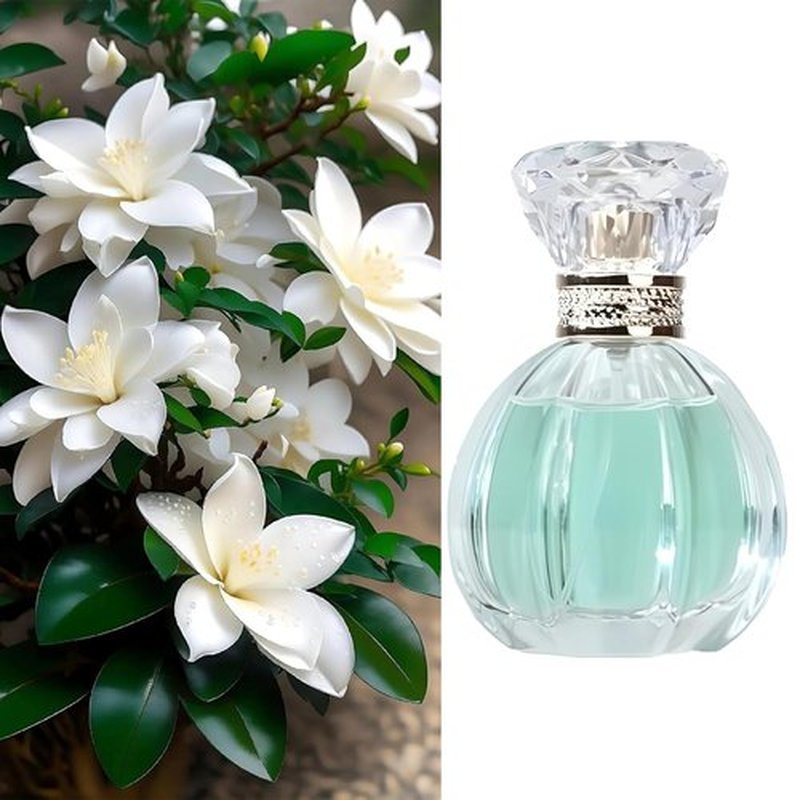 Fresh Floral Perfume for Women - Light & Sweet Gardenia Eau de Parfum Spray, 1.7oz/50ml