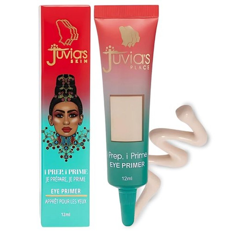 Juvia's Place i Prep, i Prime Eyeshadow - Milky White Cream Base for No Crease Eye Makeup
