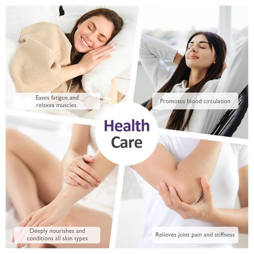 Sunvivi Paraffin Wax Machine for Hand and Feet, 4000ml Large Capacity Hand Wax Paraffin Machine Bath with 8PCS Refills, Moisturizing Kit Paraffin Wax Machine Auto-time Keep Warm for Arthritis