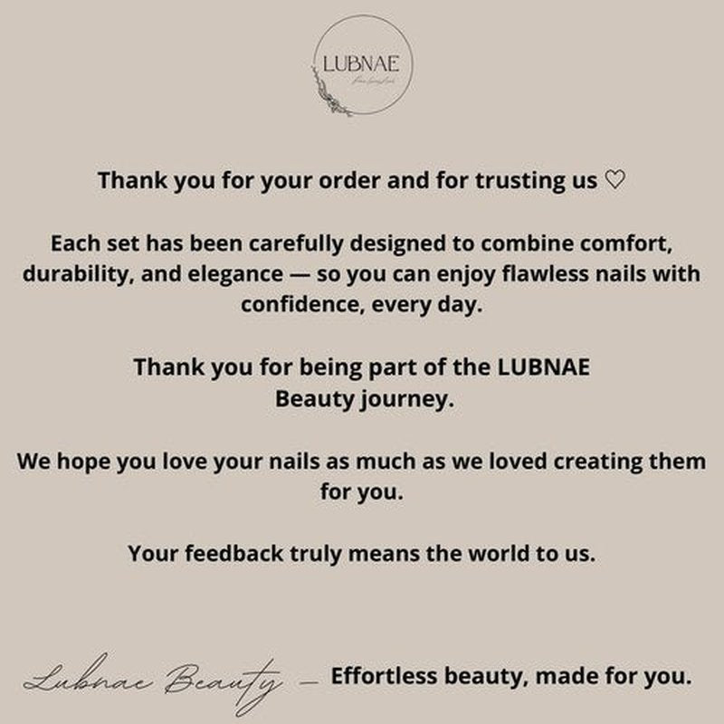 Lubnae -Designed in PARIS. Luxury Collection Press-On Nails – Collection – 30 Reusable Nails with Glue – Almond Short – Salon Quality at Home (Snow Red)
