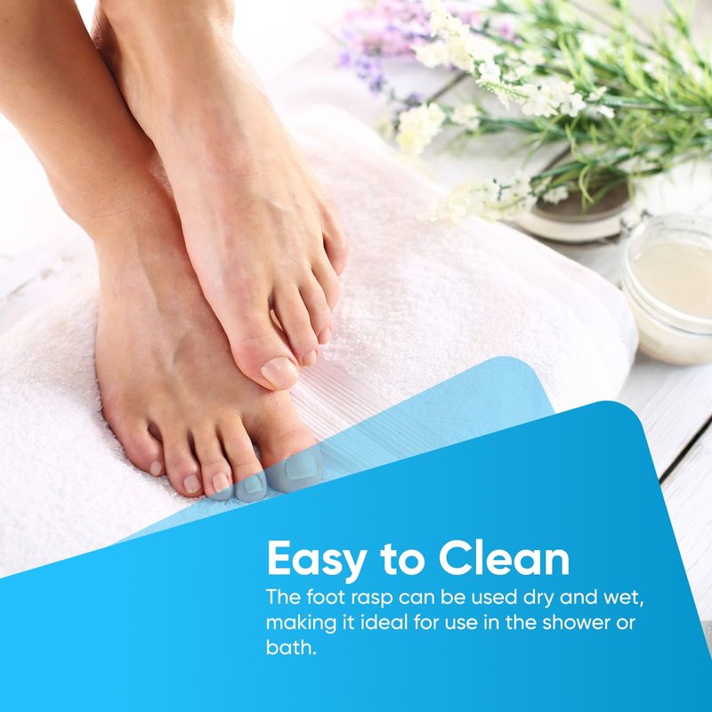 YNR Stainless Steel Calus, Remover for Feet, Foot Scraper & Callus Shaver, Calloused Feet Remover (White)