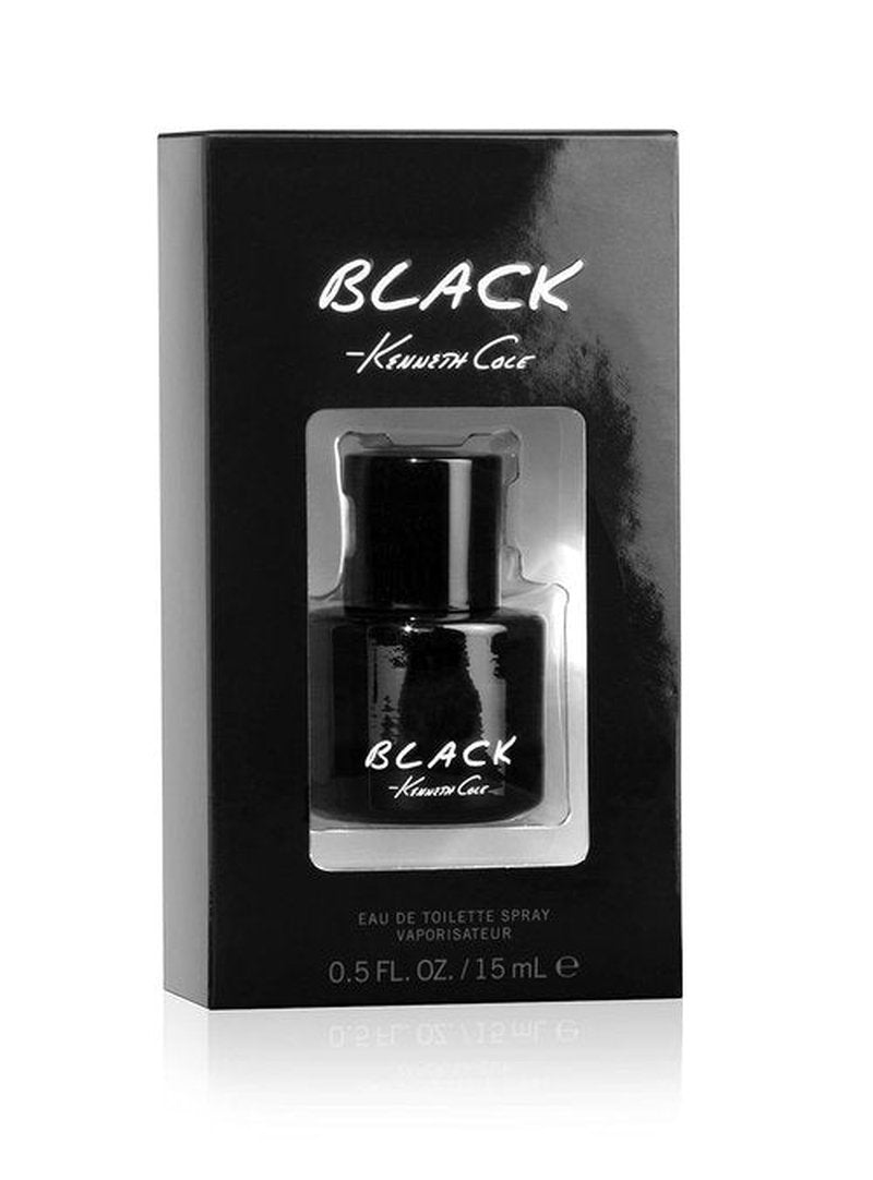 Kenneth Cole Black Cologne Spray for Men - Elegant Fragrance | 3.4 oz Eau de Toilette