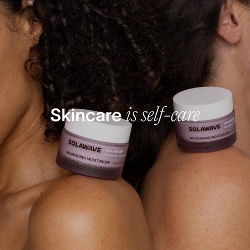 Solawave Probiotic Korean Cloud Cream Moisturizer with Peptides & Hyaluronic Acid | Solabiome Prebiotic Barrier Boosting Complex – Skincare for Aging & Dryness, 1.7 Oz.