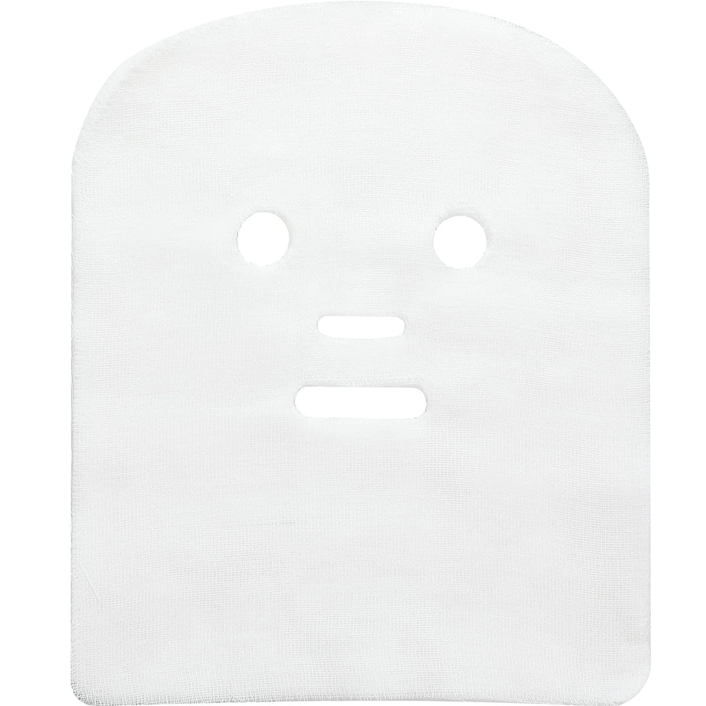 Maitys 150 Pieces Pre-cut Gauze Facial Cotton Beauty Face Pads Gauze Skin Care High Frequency for Facial Spa(10 x 12 Inch,Rectangle Face Style)