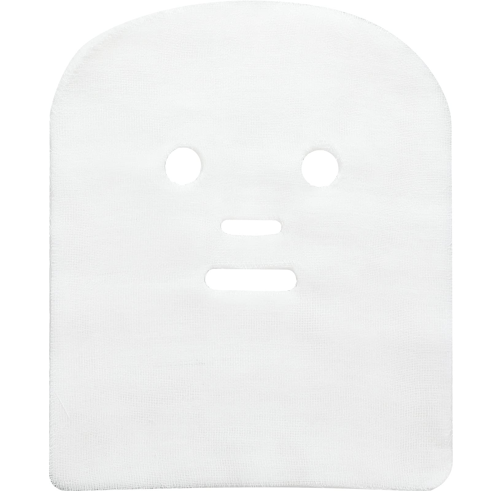 Maitys 150 Pieces Pre-cut Gauze Facial Cotton Beauty Face Pads Gauze Skin Care High Frequency for Facial Spa(10 x 12 Inch,Rectangle Face Style)