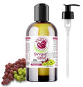 Bella Terra Oils - Organic Grape Seed Oil 8oz - The Pinnacle of Organic Grape's Enzymatic Excellence, Famed for its Linoleic Acid & Omega-6, For the Discerning Skin Connoisseur