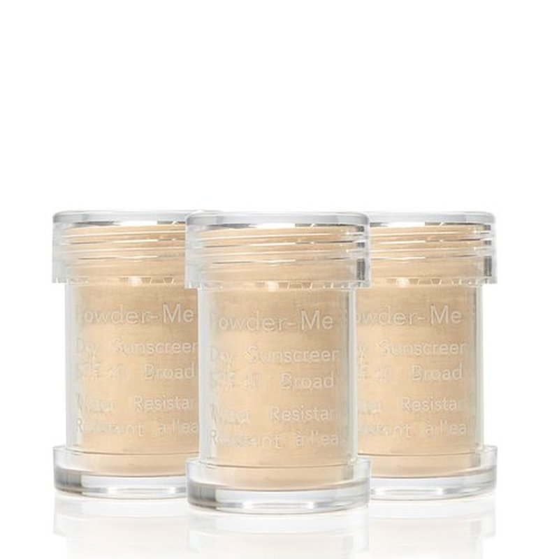 Jane Iredale Powder-Me SPF 30 Dry Sunscreen - Broad Spectrum Brush-On Protection for Face, Body & Scalp | Refillable, Vegan, Cruelty-Free